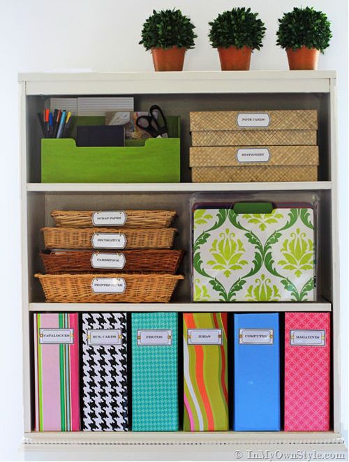 Binder, Box,  and Tote Office Storage - Bailey Marie and Me