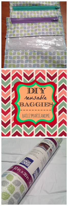 DIY Reusable Bags from Bailey Marie and Me