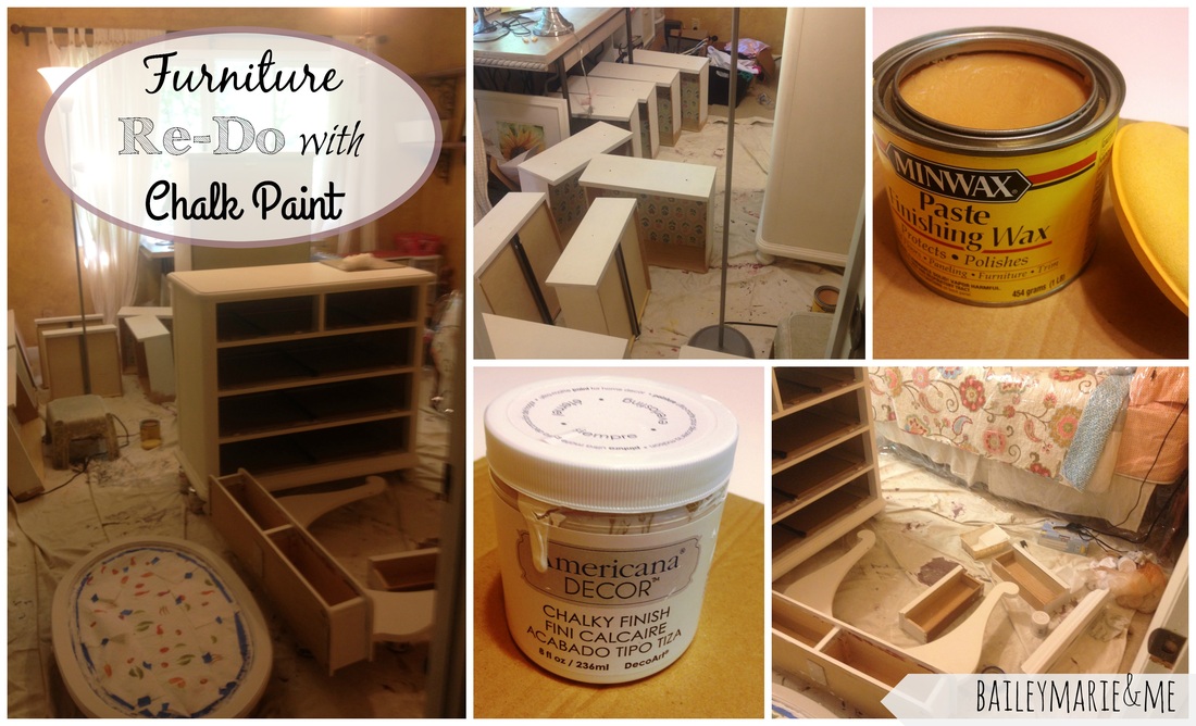 Furniture Re-Do with Chalk Paint | Bailey Marie & Me