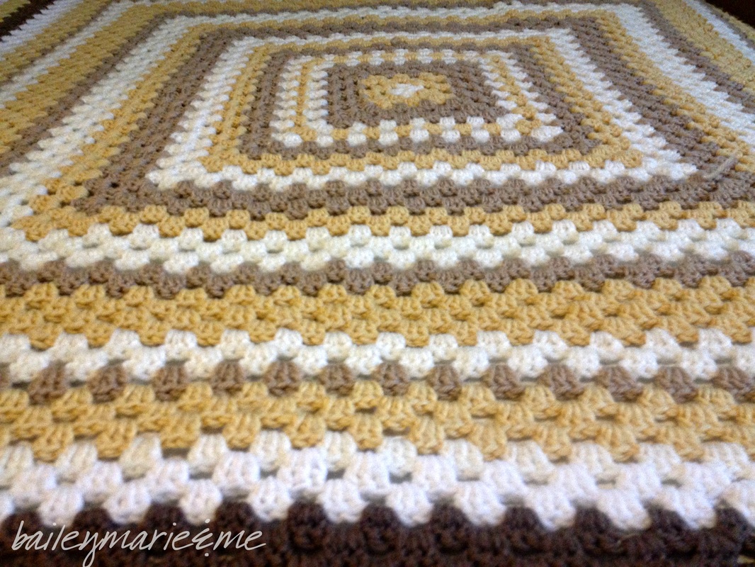 Granny Square Blanket | Bailey Marie and Me